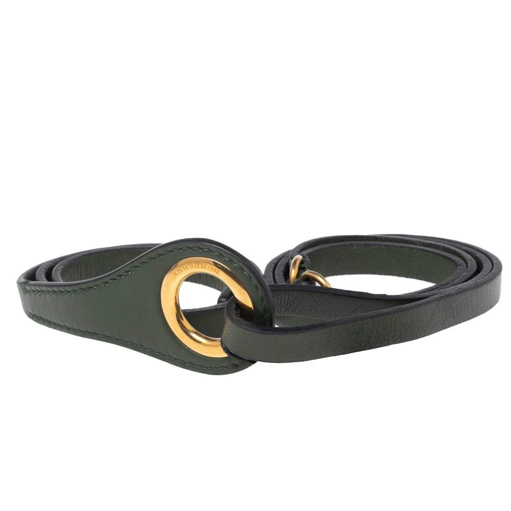 商品Burberry|Burberry Green Leather Grommet Waist Belt S/M,价格¥1007,第2张图片详细描述