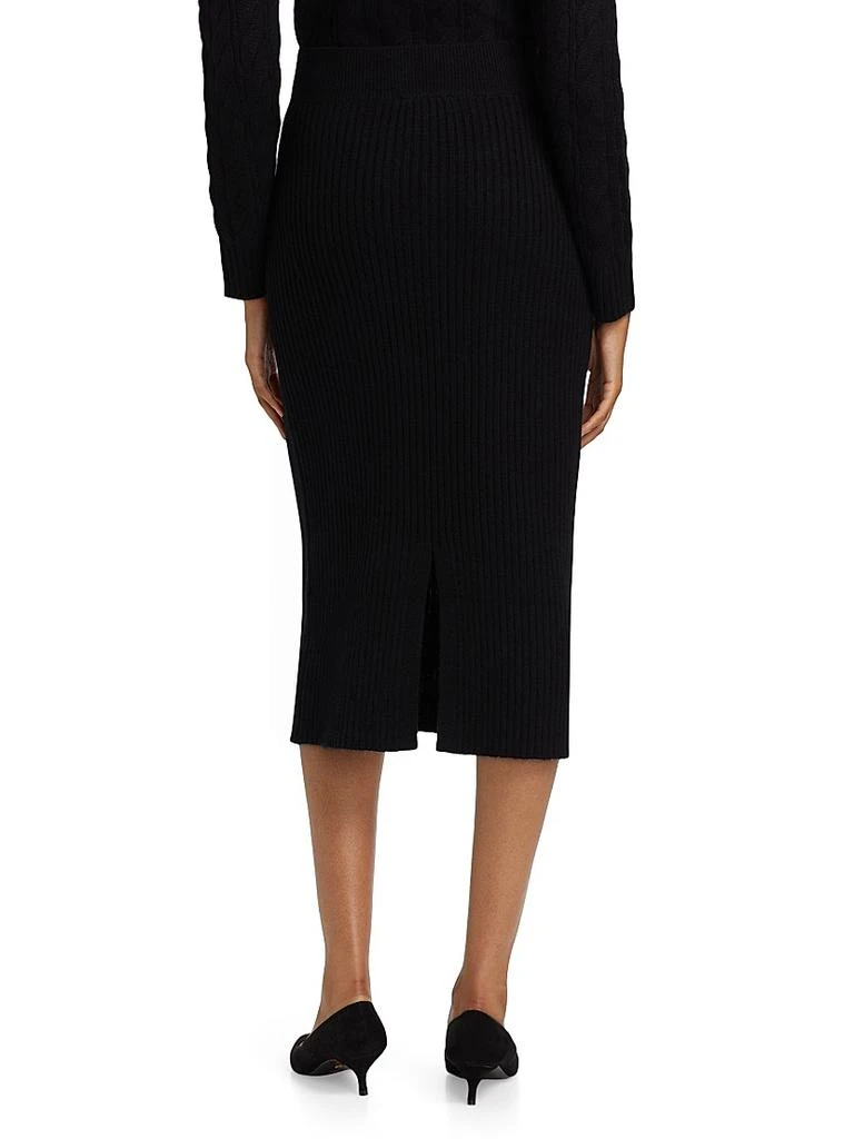 商品Saks Fifth Avenue|Ribbed Cashmere Pencil Skirt,价格¥837,第5张图片详细描述