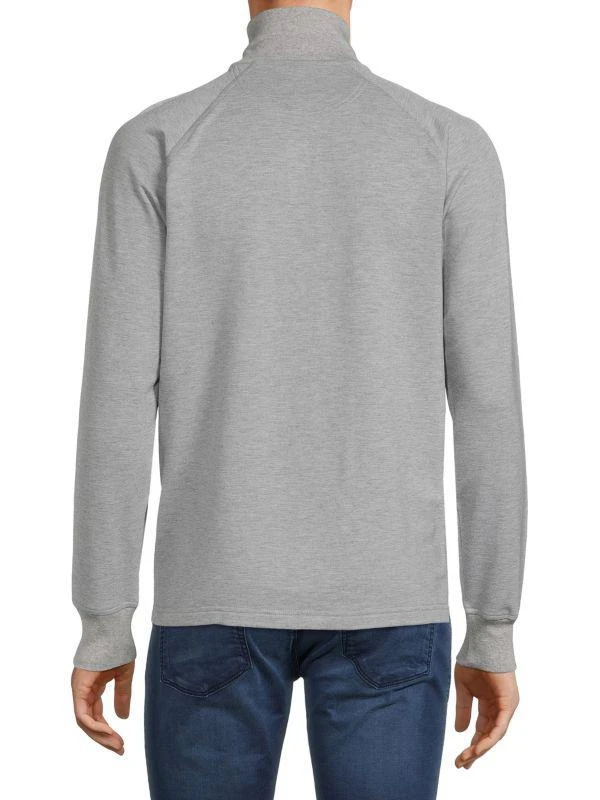 商品Brooks Brothers|Mock Neck Half Zip Golf Sweater,价格¥199,第2张图片详细描述
