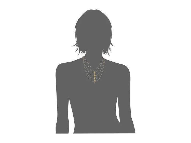 商品Vanessa Mooney|The Libra Necklace,价格¥401,第2张图片详细描述