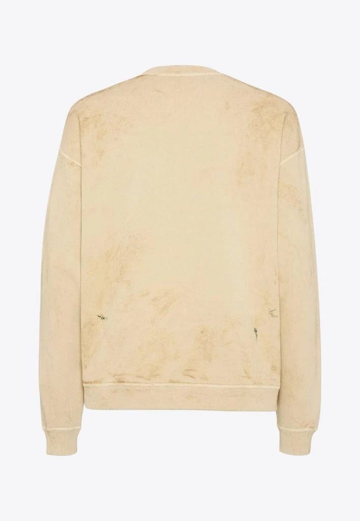 商品DSQUARED2|Brothers Body Shop Patch Distressed Sweatshirt,价格¥4624,第2张图片详细描述
