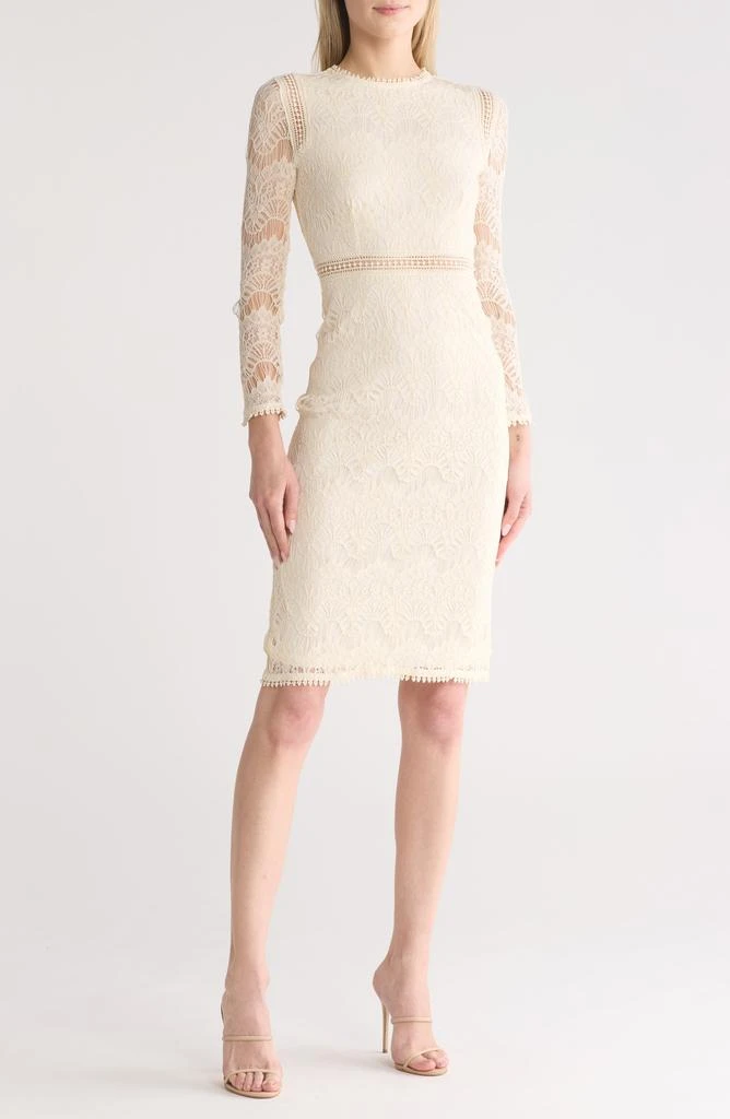 商品Love by Design|Lace Long Sleeve Midi Dress,价格¥326,第1张图片