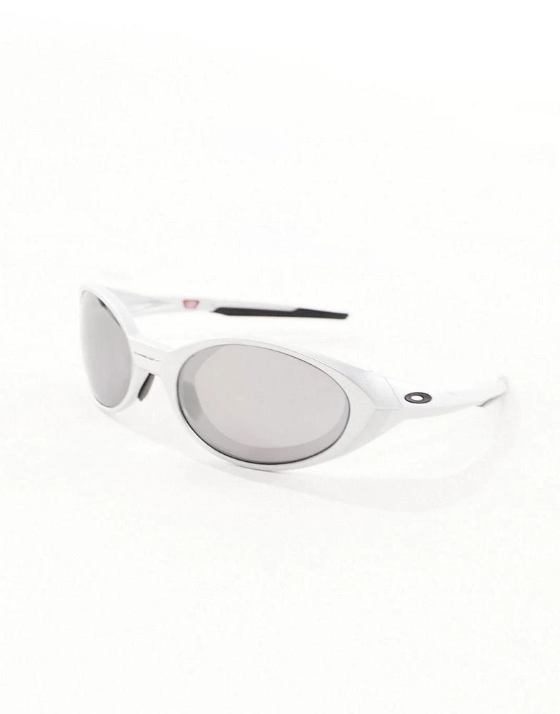 Oakley Oakley eyejacket redux polarised visor sunglasses in silver 2