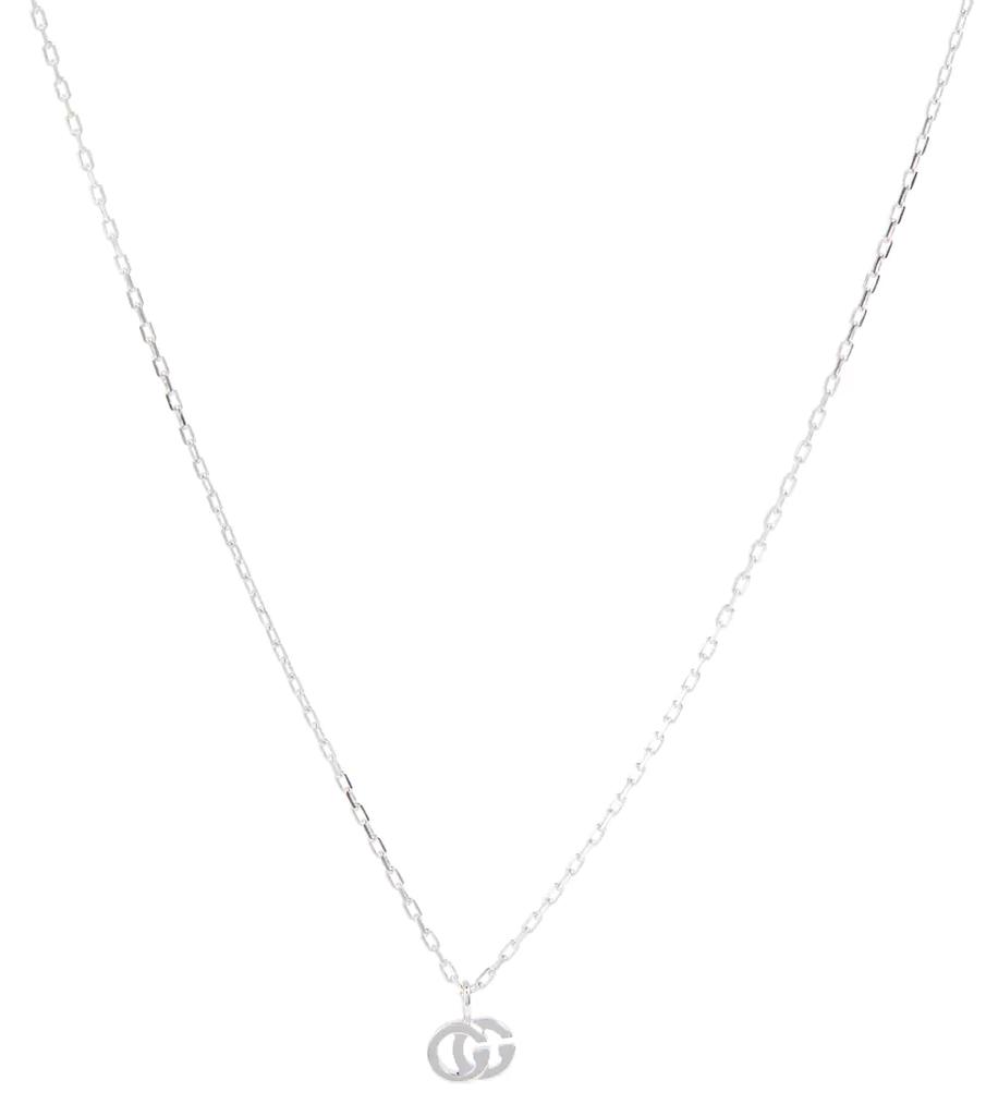 GG Running 18kt white gold necklace商品第1张图片规格展示