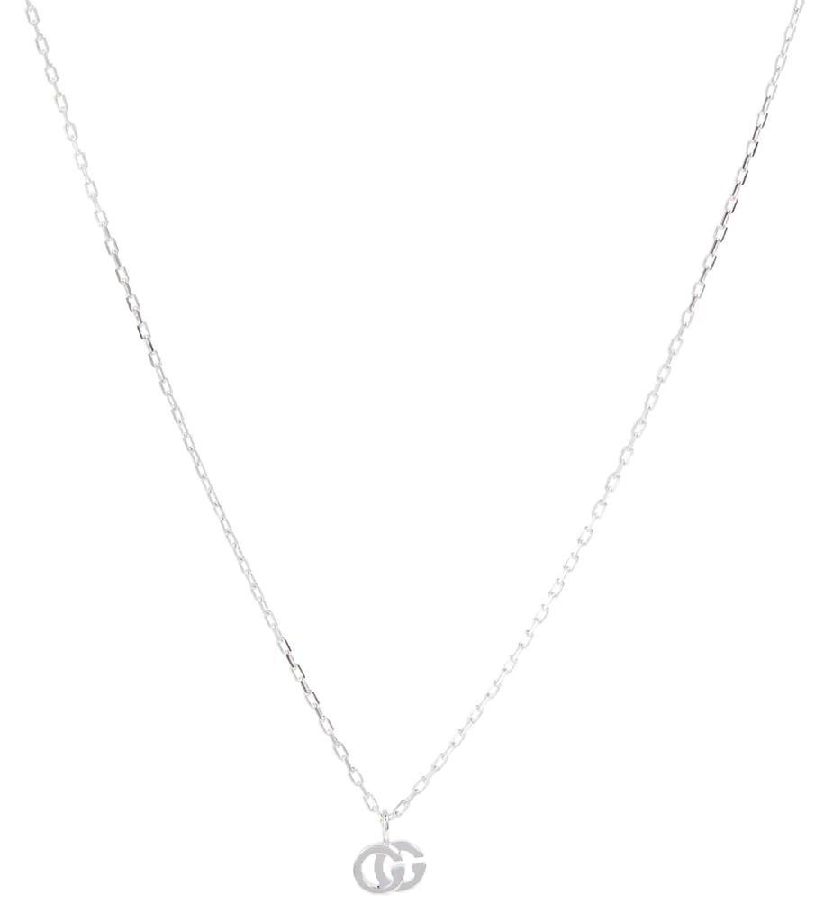 商品Gucci|GG Running 18kt white gold necklace,价格¥8266,第1张图片
