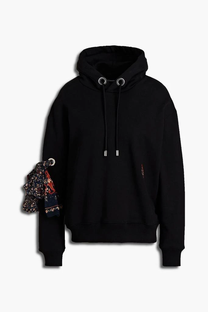 商品Chloé|Embellished French cotton-terry hoodie,价格¥3210,第3张图片详细描述