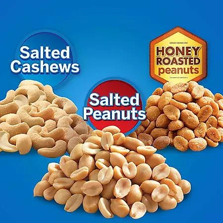 商品Planters|Planters Variety Pack Cashews & Peanuts, 24 pk.,价格¥90,第5张图片详细描述