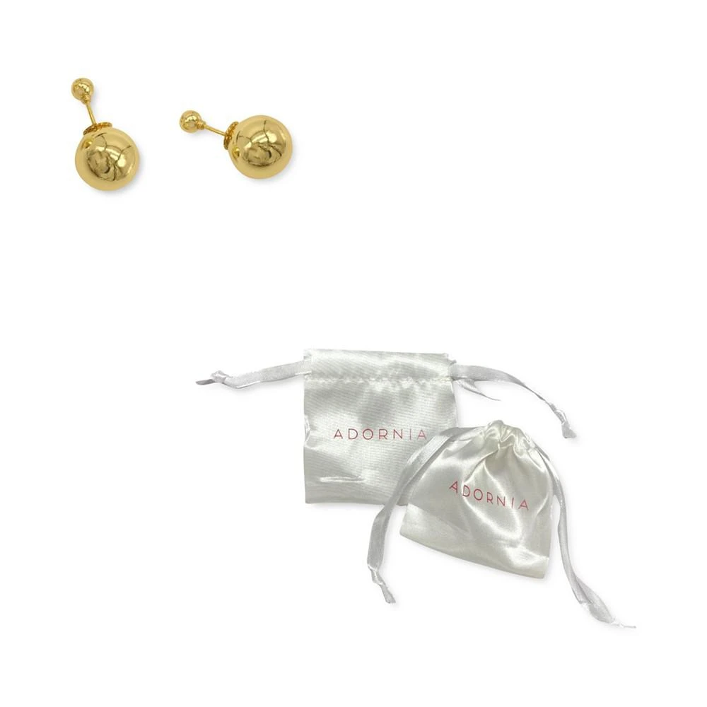 商品ADORNIA|Double-Sided Ball Earrings,价格¥131,第2张图片详细描述