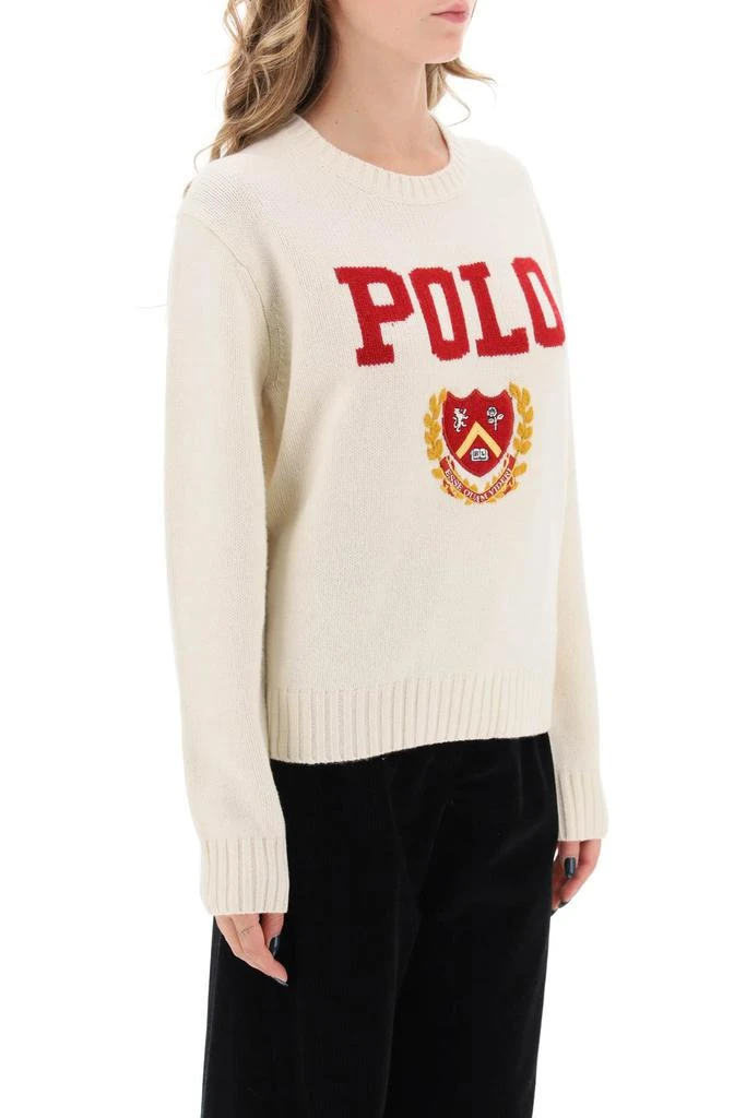 商品Ralph Lauren|Polo ralph lauren sweater with embroidered crest,价格¥1785,第2张图片详细描述