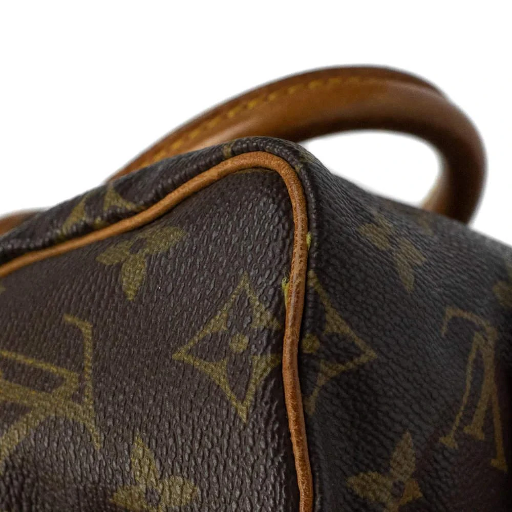 Louis Vuitton Brown Monogram Canvas Nano Speedy Satchel Bag  商品