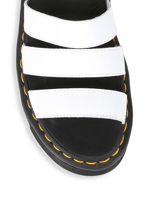 Blaire Leather Gladiator Sandals商品第4张图片规格展示