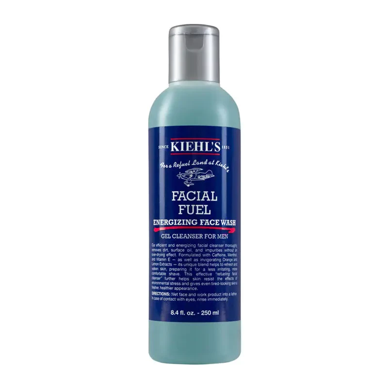 商品Kiehl's|科颜氏男士洗面奶250ml洁面啫喱控油保湿清洁毛孔多版本随机发 香港直邮,价格¥184,第1张图片