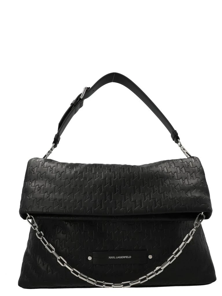 商品Karl Lagerfeld Paris|Karl Lagerfeld k/kushion Monogram Tote Shoulder Bag,价格¥1717,第1张图片