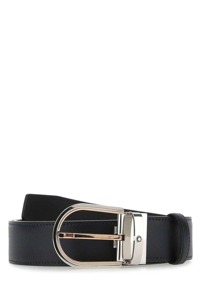 商品MontBlanc|Montblanc Horseshoe Buckle Belt,价格¥2586,第1张图片