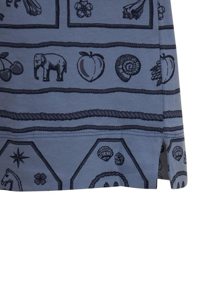 商品Ganni|Printed Cotton Jersey Sweatshirt Vest,价格¥345,第6张图片详细描述