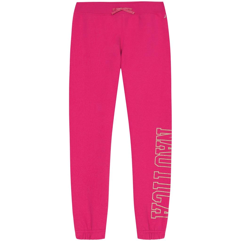 商品Nautica|Nautica Little Girls' Fleece Jogger (4-6X),价格¥102,第3张图片详细描述