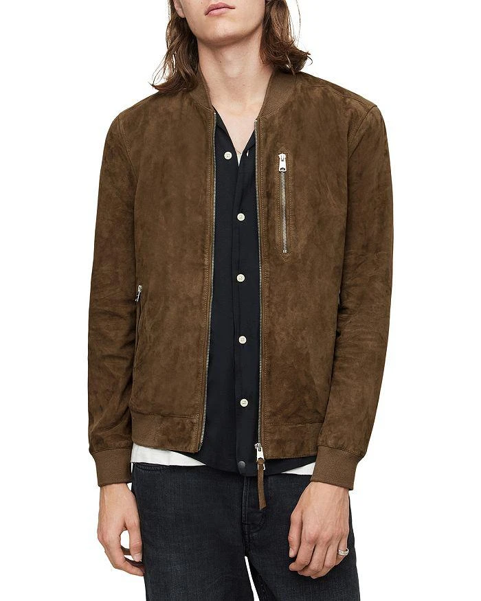 商品ALL SAINTS|Kemble Leather Bomber Jacket,价格¥2553,第1张图片