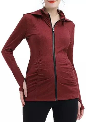 商品Kimi & Kai|Kai Maternity Jojo Performance Jacket With Detachable Hood,价格¥458,第1张图片详细描述