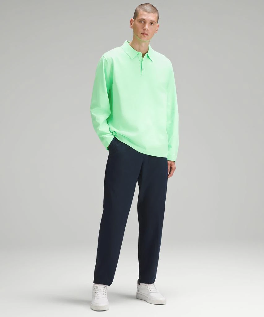 商品Lululemon|Lightweight Knit Long-Sleeve Polo Shirt,价格¥557,第4张图片详细描述