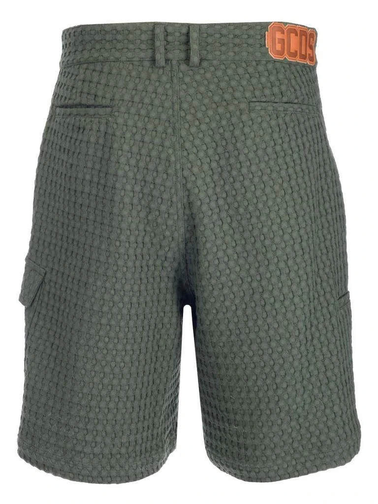 商品GCDS|GCDS Logo Embroidered Cargo Shorts,价格¥1190,第2张图片详细描述