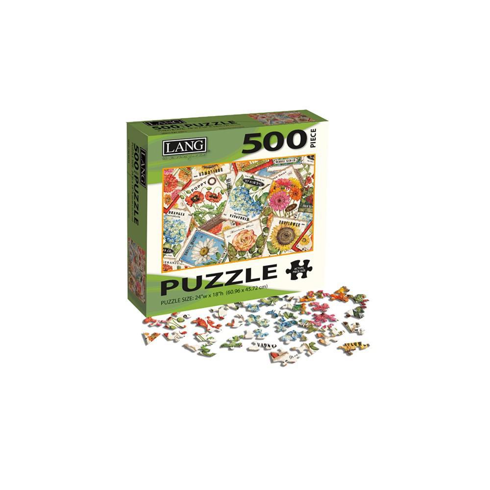 商品Lang|Seed Packets 500pc Puzzle,价格¥68,第1张图片