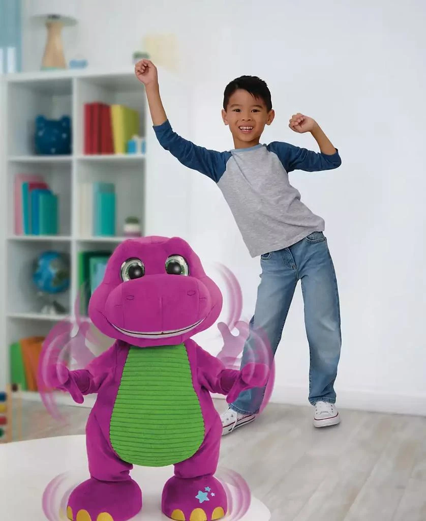 商品Barney|World Dance Moves Music Barney Plush Toy,价格¥398,第3张图片详细描述