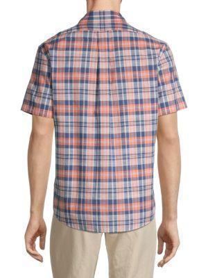 商品Brooks Brothers|Madras Plaid Shirt,价格¥258,第4张图片详细描述
