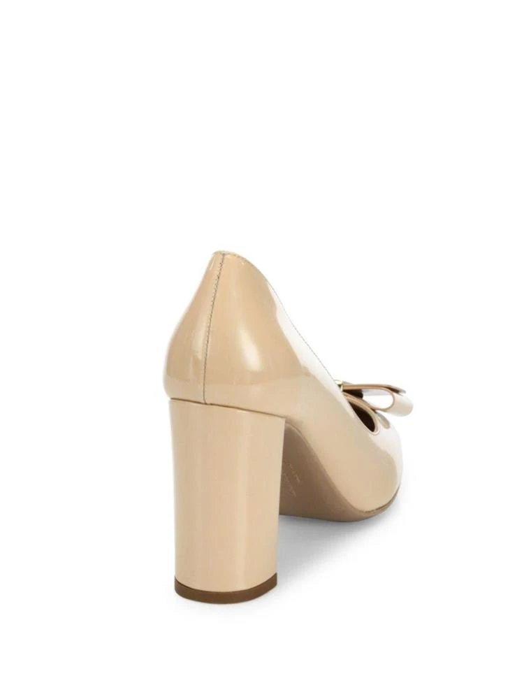 商品Salvatore Ferragamo|Elinda Leather Bow Pumps,价格¥2676,第2张图片详细描述