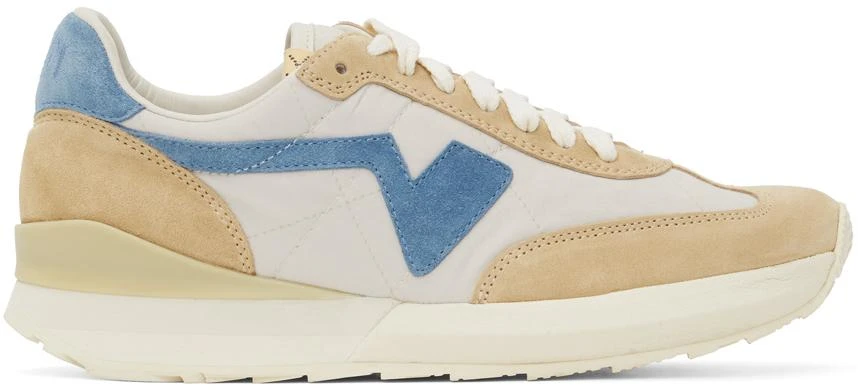 商品VisVim|Off-White & Beige FKT Sneakers,价格¥5688,第1张图片