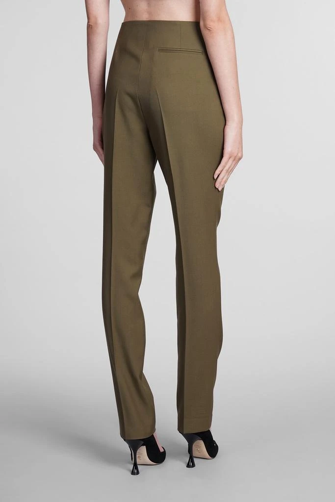 商品ROCHAS|Rochas Pants In Green Wool,价格¥3352,第3张图片详细描述