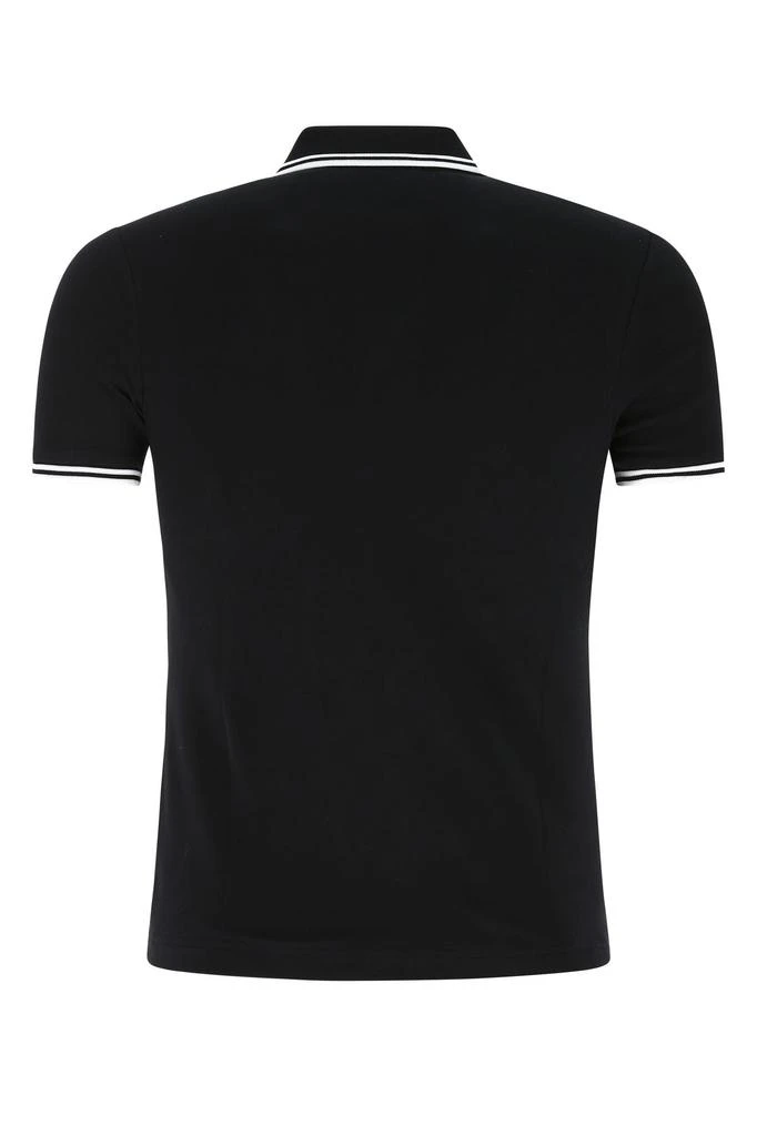 商品Fred Perry|Black stretch cotton polo shirt,价格¥405,第1张图片