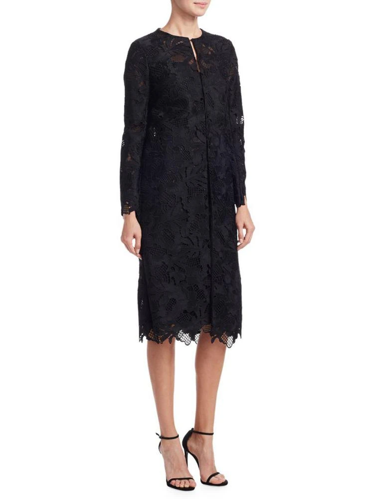 商品LELA ROSE|Floral Lace Coat,价格¥4488,第3张图片详细描述