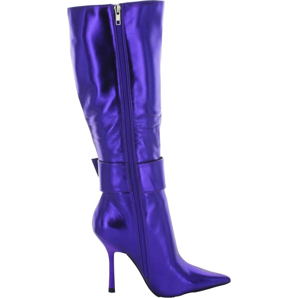 商品Steve Madden|Priyanka Womens Faux Leather Tall Knee-High Boots,价格¥935,第2张图片详细描述