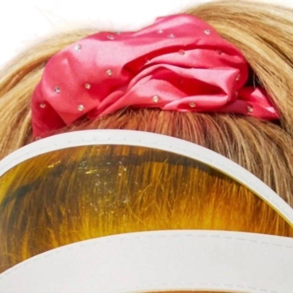 商品Kitsch|Women's Barbie Satin Brunch Scrunchies In Barbie Pink,价格¥232,第3张图片详细描述