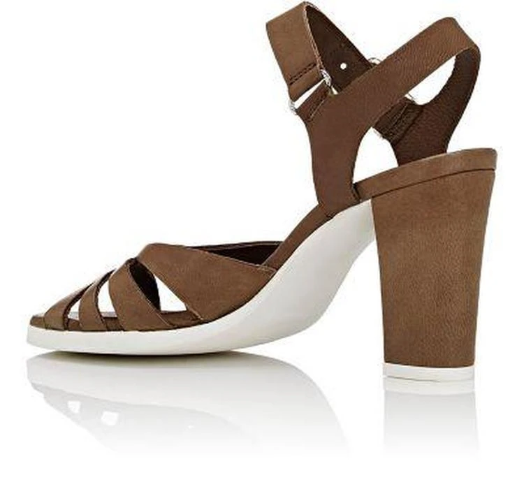 商品Barneys New York|Leather Ankle-Strap Sandals,价格¥886,第3张图片详细描述