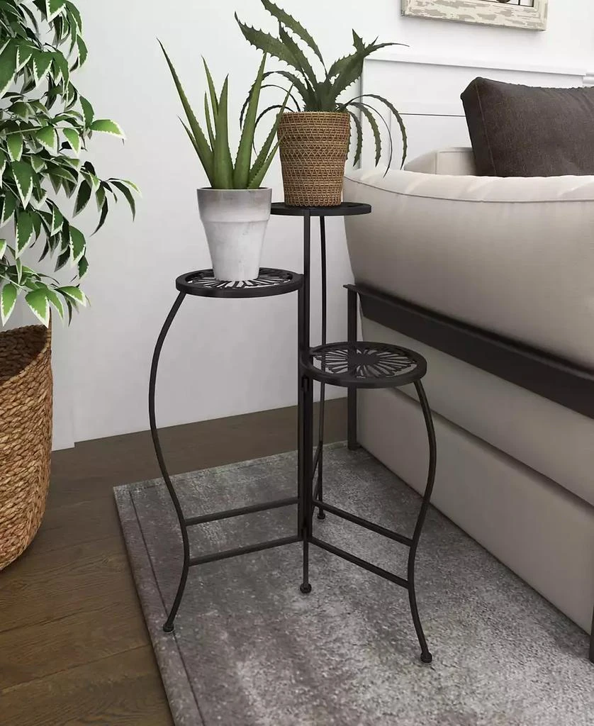 Metal Indoor Outdoor 3 Tier Floral Plant Stand 商品