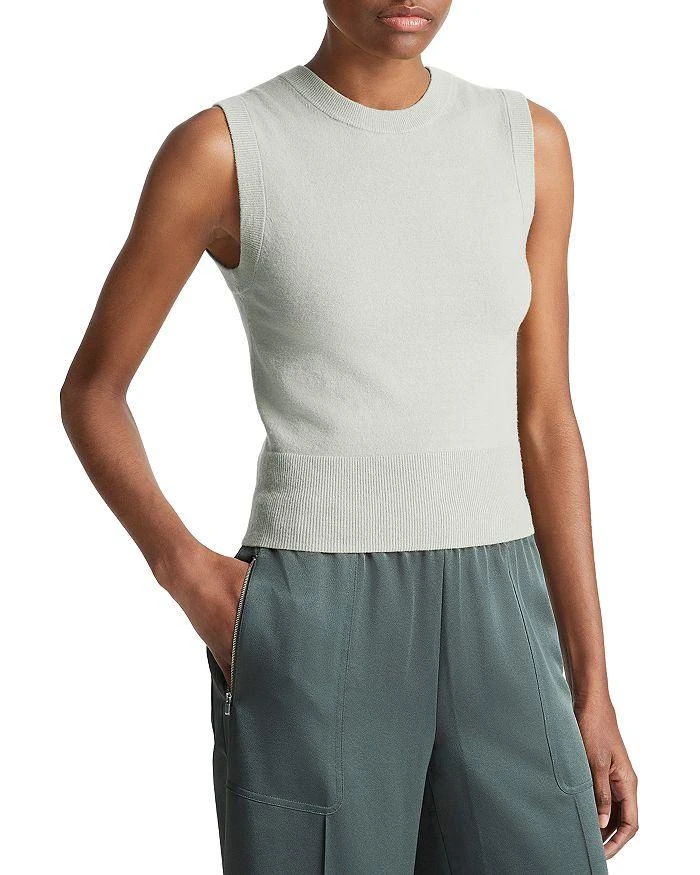 商品Vince|Sleeveless Crewneck Sweater,价格¥1546,第4张图片详细描述