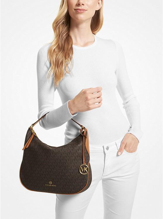 商品Michael Kors|Kelsey Medium Logo Shoulder Bag,价格¥1289,第5张图片详细描述