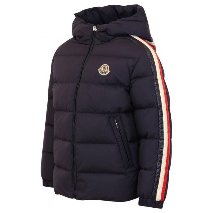 商品Moncler|Navy Hooded Chrale Jacket,价格¥4622-¥5320,第5张图片详细描述