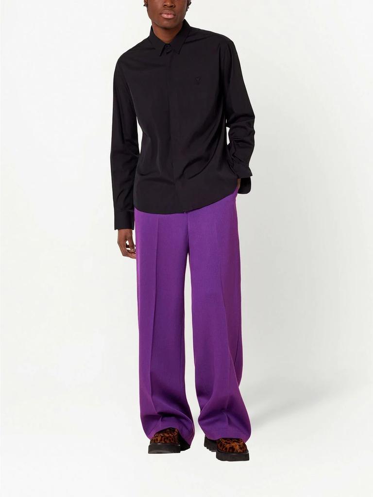 AMI PARIS wide-leg tailored trousers商品第2张图片规格展示