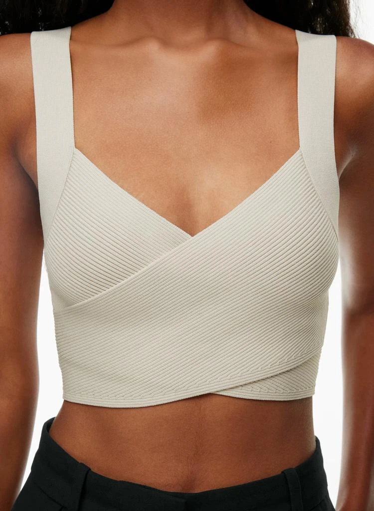 商品Aritzia|Babaton - Sculpt Knit Greek Tank,价格¥264,第2张图片详细描述