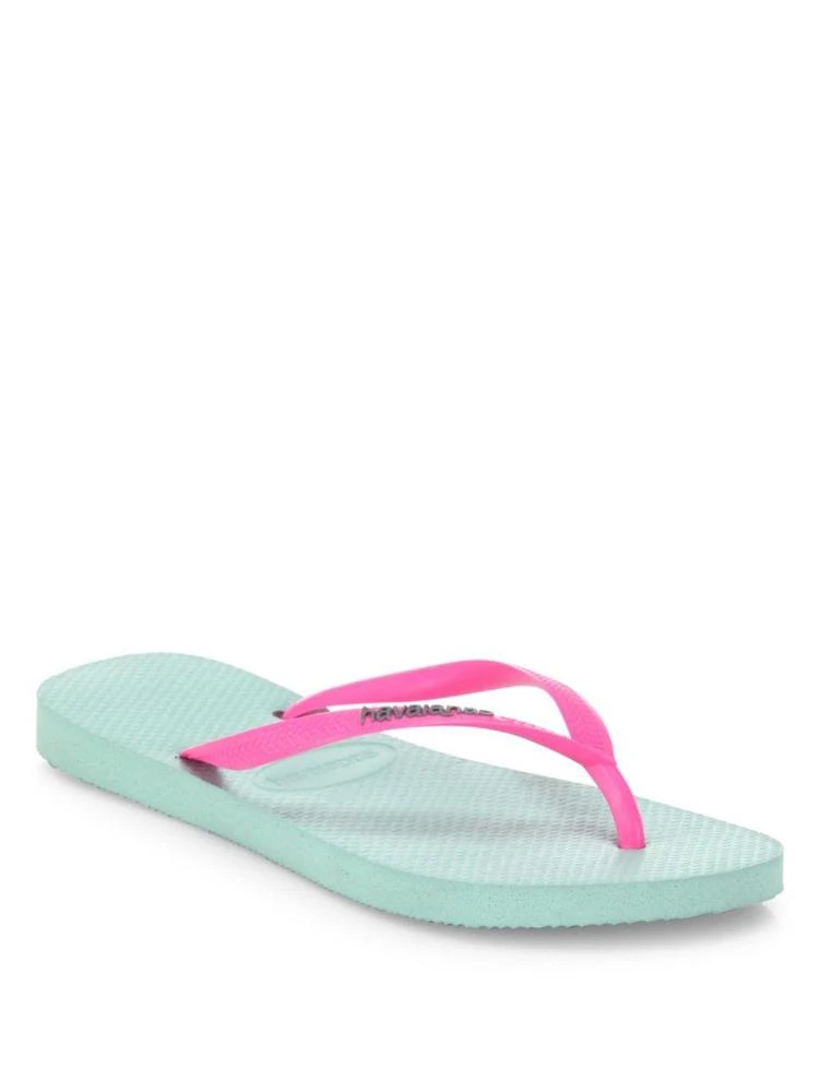 商品Havaianas|Slim Logo Pop Up Flip-Flops,价格¥137,第1张图片