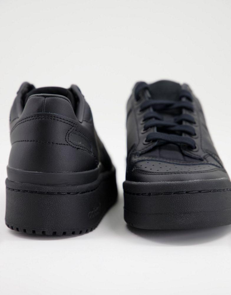 商品Adidas|adidas Originals Forum Bold trainers in triple black,价格¥475-¥837,第4张图片详细描述