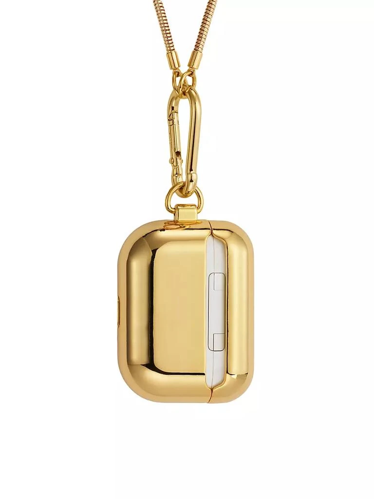商品Tapper|18K Gold-Plated Brass Airpods Pro Neck Case,价格¥1218,第2张图片详细描述