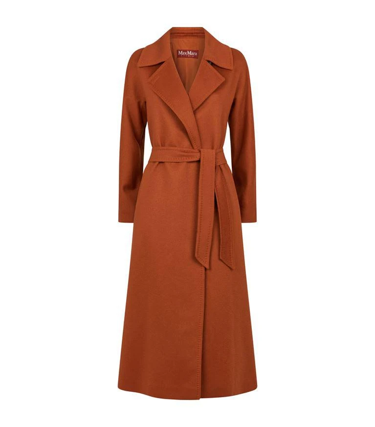 商品Max Mara|长款羊绒腰带大衣,价格¥18853,第1张图片