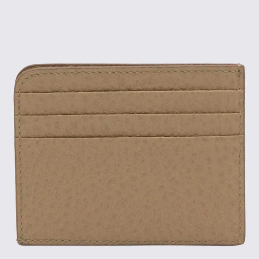 商品MAISON MARGIELA|MAISON MARGIELA BEIGE CHAMOIS LEATHER CARD HOLDER,价格¥1013,第2张图片详细描述