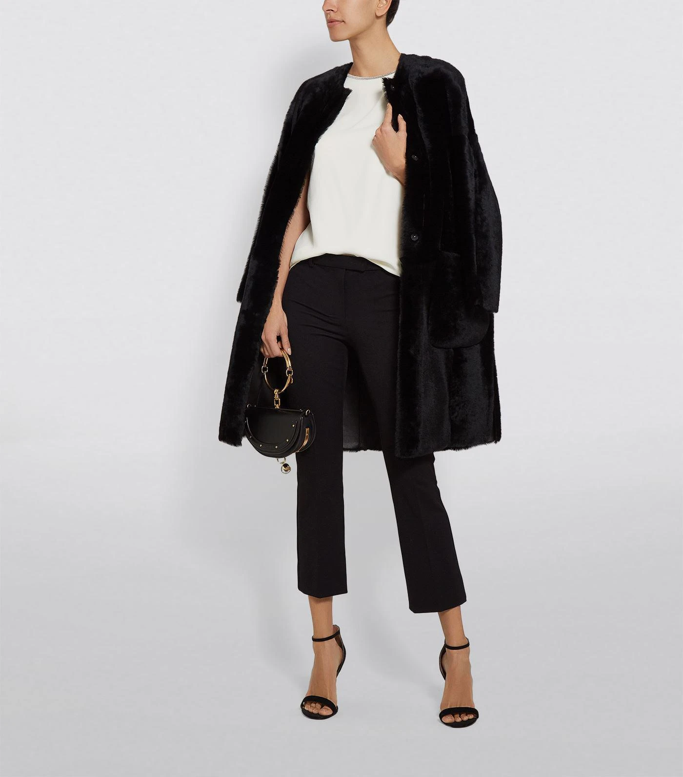 商品Max Mara|Ankle Crop Trousers,价格¥2109,第4张图片详细描述