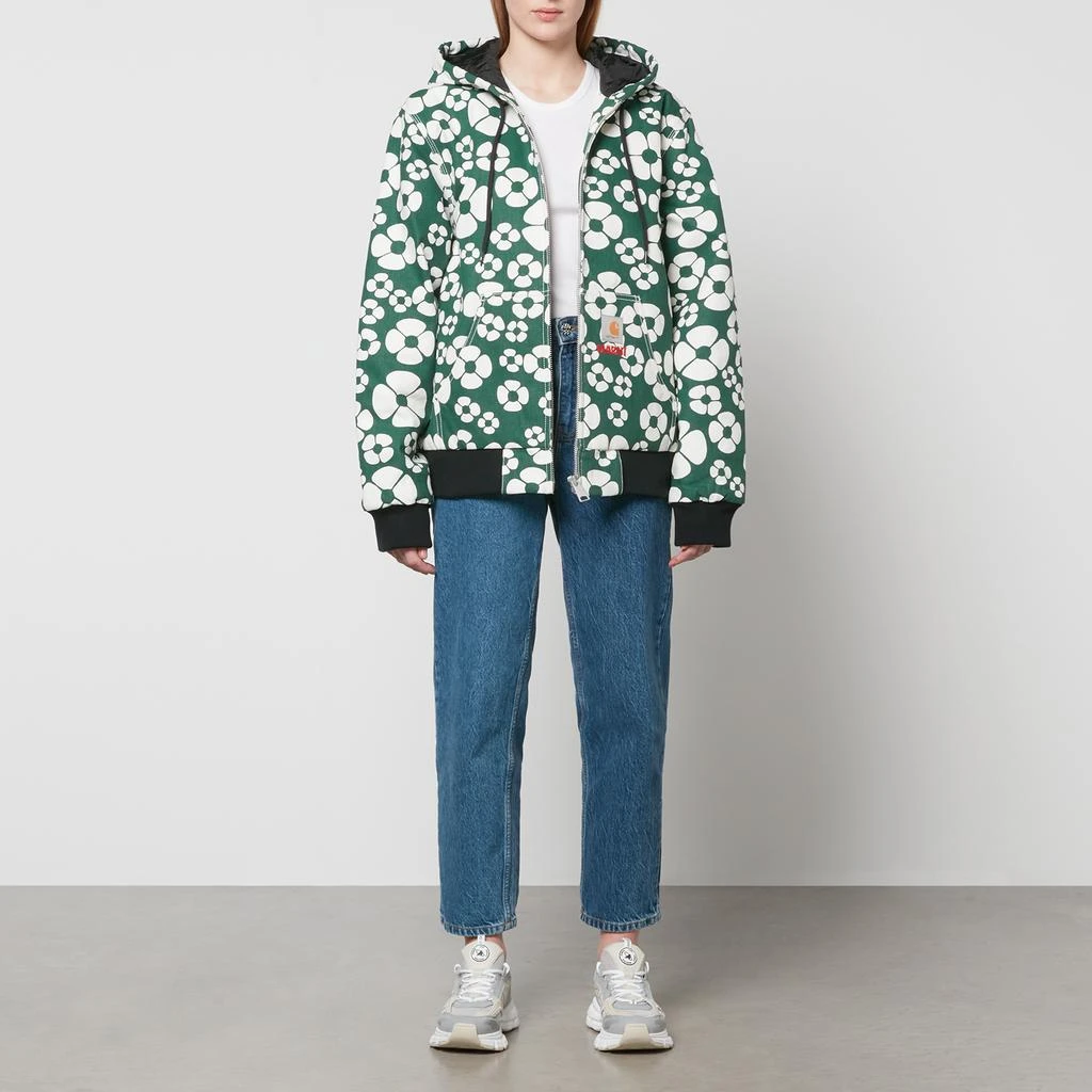 商品Marni|Marni X Carhartt Floral-Print Cotton-Canvas Jacket,价格¥2330,第3张图片详细描述