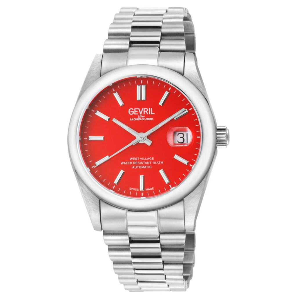 商品Gevril|Gevril West Village Men's Automatic Watch,价格¥9021,第1张图片