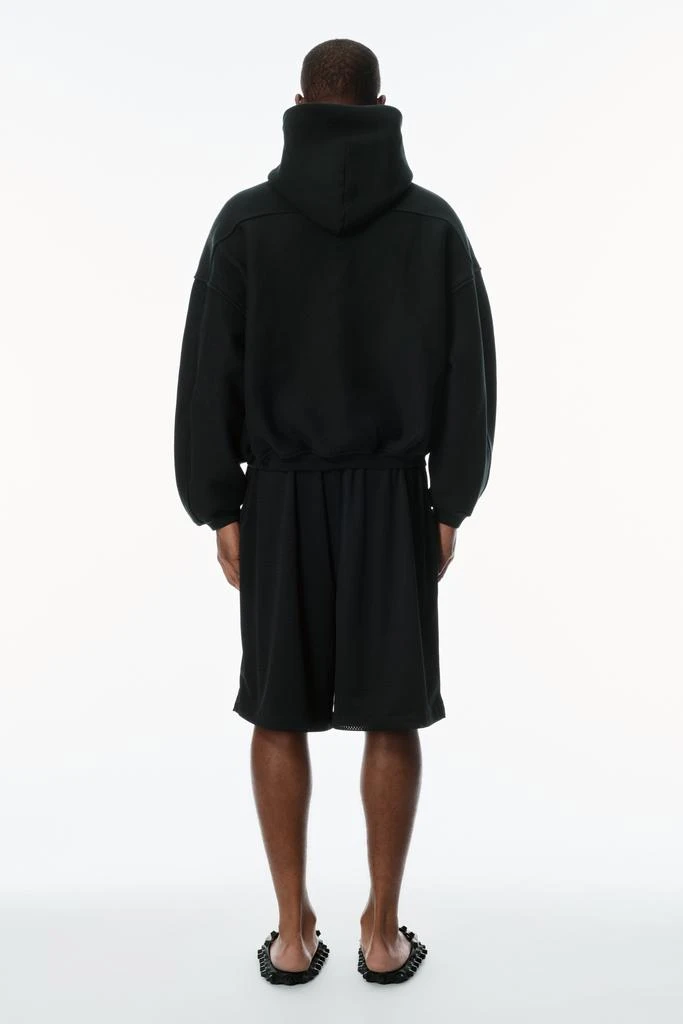 商品Alexander Wang|STAR ZIP UP HOODIE IN DENSE FLEECE,价格¥3743,第4张图片详细描述